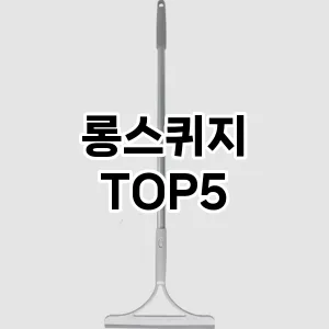 [강력추천] 롱스퀴지 추천 순위 TOP5 구매가이드