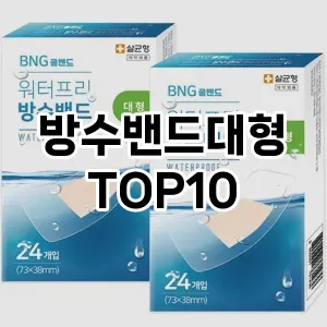 방수밴드대형 추천 순위 TOP10 구매 가이드 12월 5주차