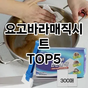 [추천안내] 요고바라매직시트 추천 순위 TOP5 구매가이드