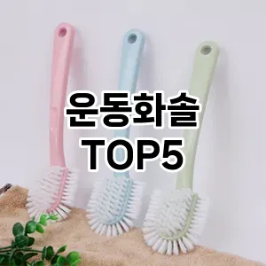 [솔직리뷰] 운동화솔 추천 순위 TOP5 구매가이드