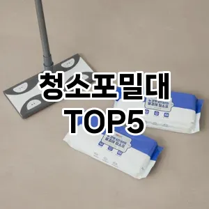 [솔직리뷰] 청소포밀대 추천 순위 TOP5 구매가이드