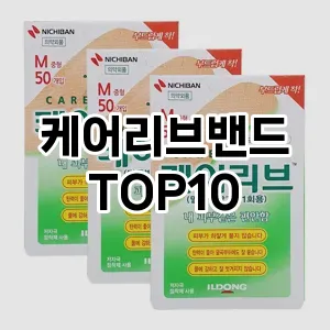 케어리브밴드 추천 순위 TOP10 구매 가이드 12월 5주차