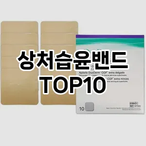 상처습윤밴드 추천 순위 TOP10 구매 가이드 12월 5주차